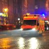 In Augsburg hatten Polizei, Feuerwehr und Rettungsdienste an Silvester viel zu tun. Schwerwiegende Vorfälle blieben aber aus.  