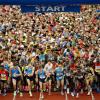 Laufbegeisterte (hier ein Archivbild) schnitten beim ersten Indoor-Marathon in Wien zu gut ab. Jetzt weiß man, warum.