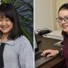 Yuhan Ye aus Landsberg und Sophia Veneris aus Walleshausen beteiligen sich an "Jugend forscht".