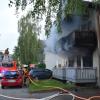 Am Sonntagabend brach in einem Mehrfamilienhaus in Bad Wörishofen ein Feuer aus. 