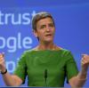 Kommissarin Margrethe Vestager will von Google 2,42 Milliarden Euro Strafe. 