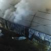 Eine landwirtschaftlich genutzte Halle in Laugna ist abgebrannt.