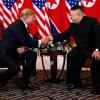 Südkorea will nun zwischen den beiden vermitteln: Donald Trump und Kim Jong Un bei ihrem letztlich missglückten Treffen in Hanoi.