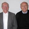 Von Oktober 1989 bis Juli 2020 arbeitete Helmut Atzkern (rechts) als Pfarrgemeinderatsvorsitzender eng mit dem langjährigen Münsterhauser Pfarrer Mirko Cavar (links) zusammen.