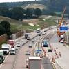 Zwischen 2007 und 2105 wurde die A8 sechsspurig ausgebaut.