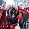 Trommler-Albert, Stadtsoldatenund Burgavia und Markgrafenpaar möchten, dass am Rosenmontagvormittag auch ohne Kinderbrotspeisung Faschingsgruppen durch die Innenstadt ziehen.