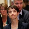 Das war nichts: Die AfD-Vorsitzende Frauke Petry nach dem Treffen mit dem Zentralrat der Muslime, der in einem Eklat endete.