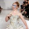 Madeline Stuart bekommt bei der Fashion Week in New York viel Beifall.