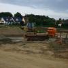 Für das neue Baugebiet in Hollenbach nördlich der Hauptstraße schreiten die Erschließungsarbeiten voran.
