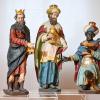 Die Heiligen Drei Könige im Nazarener Stil, hier aus der aktuellen Krippenausstellung im Kloster Schussenried.