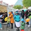 Das Internationale Fest auf dem Ulmer Marktplatz litt unter dem trüben Wetter und der Kälte. Fröhliches Treiben, gute Stimmung und viel Betrieb sehen anders aus – dabei war einiges geboten.  	