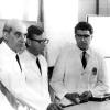 Die Chirurgen Professor Dr. Zenker, Werner Rudolph und Werner Klinner bestätigen, dass am 13.2.1969 die erste Herztransplantation in der Bundesrepublik durchgeführt wurde.