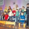 Auch die kleinen Künstler, alle Kindergarten- und die Hort-Kinder der „Spielburg“, hatten ihren großen musikalischen Auftritt beim Frühlingskonzert.  