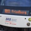 Die Bayerische Regiobahn (BRB) ist vom Bahn-Streik nicht betroffen. Unser Foto zeigt einen Zug der Paartalbahn. 