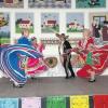Bunt, vielseitig und ausgefallen: „Los Machetes“ zeigten mexikanische Tänze und Kleidung.