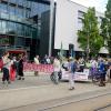 Zuletzt wurde am Augsburger Strafjustizzentrum gegen den Haftbefehl gegen zwei junge Klimaaktivisten demonstriert. Nun gibt es einen neuen Termin für die Hauptverhandlung.