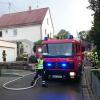 Alarm für die Feuerwehr: In Kettershausen hat es am Mittwochnachmittag in einem Wohnhaus gebrannt.
