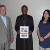 Die Katholische Kirche möchte die Situation von Menschen mit Behinderung im afrikanischen Staat Niger verbessern. Diesem Ziel diente auch der Besuch von Erzbischof Monsignore Laurent Lompo in Ursberg. Er war der Einladung von Hans Dieter Srownal und Sylvia Mayer von der "Niger-Partnerschaft Ursberg" gefolgt. 
