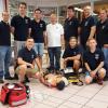 In Landshausen haben neun Feuerwehrmänner an vielen Schulungsabenden eine Sanitätsausbildung absolviert.  	