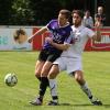 Meist mussten Raimund Seibold (rechts) und seine Kollegen vom TSV Dinkelscherben bei der 2:5-Heimniederlage gegen den TSV Wemding hinten anstehen. 
