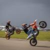 Eindrücke vom "Big Bike Meet"-Festival am Nördlinger Flugplatz.