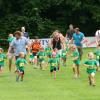 Premiere beim Landkreislauf: Erstmals wurde im Beiprogramm ein „Papa-Mama-Kind-Lauf“ durchgeführt.