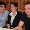 Gabi Plukas, Melanie Restle und Daniel Seifert (von links) leiten den neu gegründeten Verein „Sole“.  
