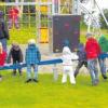 Der erste Spielplatz in Biberachzell ist nach Ansicht seiner kleinen Nutzer „ein Volltreffer“. 