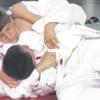 Tim Ranneberg von den Sportfreunde Judoka warf seinen Kontrahenten zuerst mit einem Hüftfeger (Harai-Goshi) und fixierte ihn daraufhin im Haltegriff. 