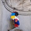 Zuletzt solidarisierte sich Manneken Pis mit der Ukraine.