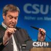 CSU-Chef Markus Söder fordert eine Obergrenze für die Aufnahme von Geflüchteten.