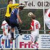 Der BC Rinnenthal, beim Kopfball Michael Strasser, rannte lange der Führung des TSV Aindling II hinterher, schaffte aber am Ende durch einen Foulelfmeter noch den Ausgleich. 
