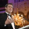 Kann sich über bessere Zustimmungswerte freuen: Ministerpräsident Markus Söder.