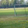 Die Fußballplätze sind verwaist und auch die „Haupttribüne“ des Hobbyvereins Fußballfreunde Gennach bleibt leer.  	