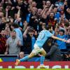 Bernardo Silva von Manchester City jubelt über seinen Treffer zum 1:0.