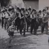 Schon 1965 war Josef Kodmeir bei den Aindlinger Musikanten aktiv, hier in der ersten Reihe, Zweiter von links, mit seiner Posaune. 	