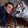 Christian Walliser mit einem seiner Tiger