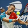 Als letzter von 16 gestarteten deutschen Tennisprofis ist Philipp Kohlschreiber bei den US Open noch dabei.