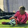 Marc Andre Ter Stegen durfte bisher nur im Training sein Können unter Beweis stellen. Heute Abend steht er vor seinem Pflichtspieldebüt für den FC Barcelona.