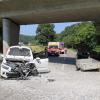 Ein Unfall hat sich auf dem Autobahnzubringer zwischen Illertissen und Dietenheim ereignet.