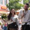 Gänse, Ochsen, bepackte Esel: Beim Einzug der Bauern und Handwerker auf das Frundsbergfest gab es viel zu sehen.