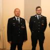 In seine dritte Amtsperiode als Kommandant der Freiwilligen Feuerwehr Rehling wurde Stefan Limmer (Mitte) einstimmig gewählt, hier mit Bürgermeister Christoph Aidelsburger (rechts) und dem Vorsitzenden Manfred Lupper.