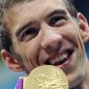 Michael Phelps hat seiner Sammlung ein weiteres Gold hinzugefügt. Foto: Ettore Ferrari dpa