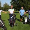 Herrlichstes Wetter empfing die Golfer in Burgwalden, um zugunsten der Kartei der Not zu spielen.