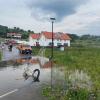 Am Mittwoch regnete es in Pähl so stark, dass zahlreiche Keller im Neubaugebiet ausgepumpt werden mussten.