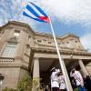 Der kubanische Außenminister Bruno Rodríguez spricht von einem "Diskurs des Hasses" seitens der US-Regierung. Auf die Botschaft des Landes in Washington wurden kürzlich Schüsse abgefeuert.