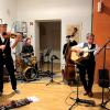 Das Quartett "10saitig & Band" hinterließ einen bleibenden Eindruck in Nördlingen: (von links) Thomas Buffy, Daniel Feldmeier, Sabrina Damiani und Benjamin Haupt.