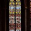 Das Digitale im Sakralen: Die drei von dem Künstler Gerhard Richter gestalteten Chorfenster der Abteikirche Tholey waren und sind nicht unumstritten.