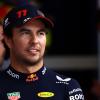 Sergio Perez vom Team Red Bull gewinnt den Sprint in Baku.