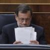 Dicke Luft in Madrid: Nach hitziger Debatte erreichte Mariano Rajoy bei der ersten Parlamentsabstimmung nicht die nötige Mehrheit.